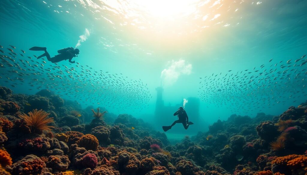 Destinos de Turismo Sustentável Submarino no Brasil