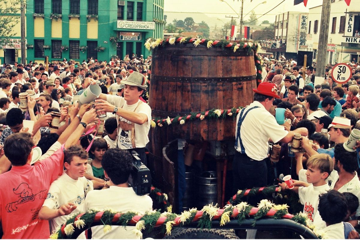 Oktoberfest de Itapiranga marcou a primeira festa do Brasil.